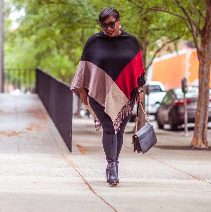 Fall Poncho - Trendy Curvy  Plus size outfits, Plus size fashion