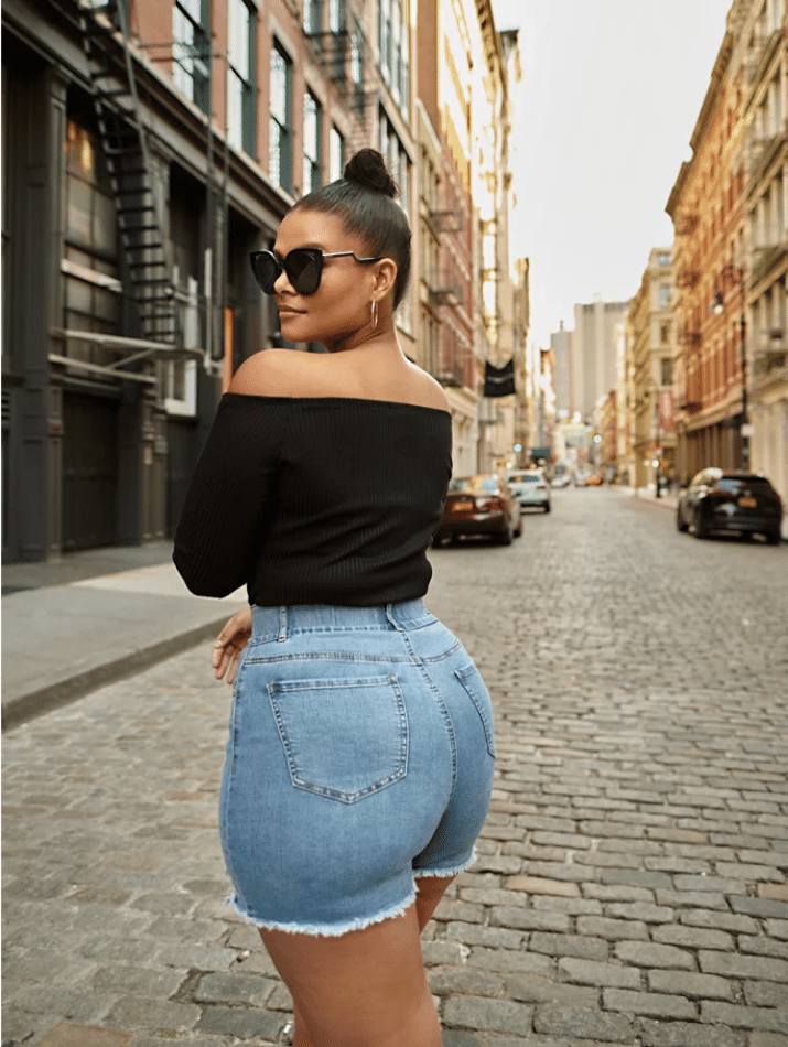 Plus size clothing high hot sale street