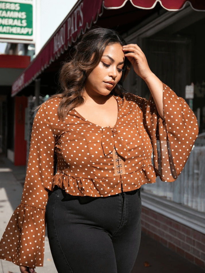 15 plus size outfits with peplum tops you can wear too  Plus size outfits, Plus  size fashion, Plus size peplum